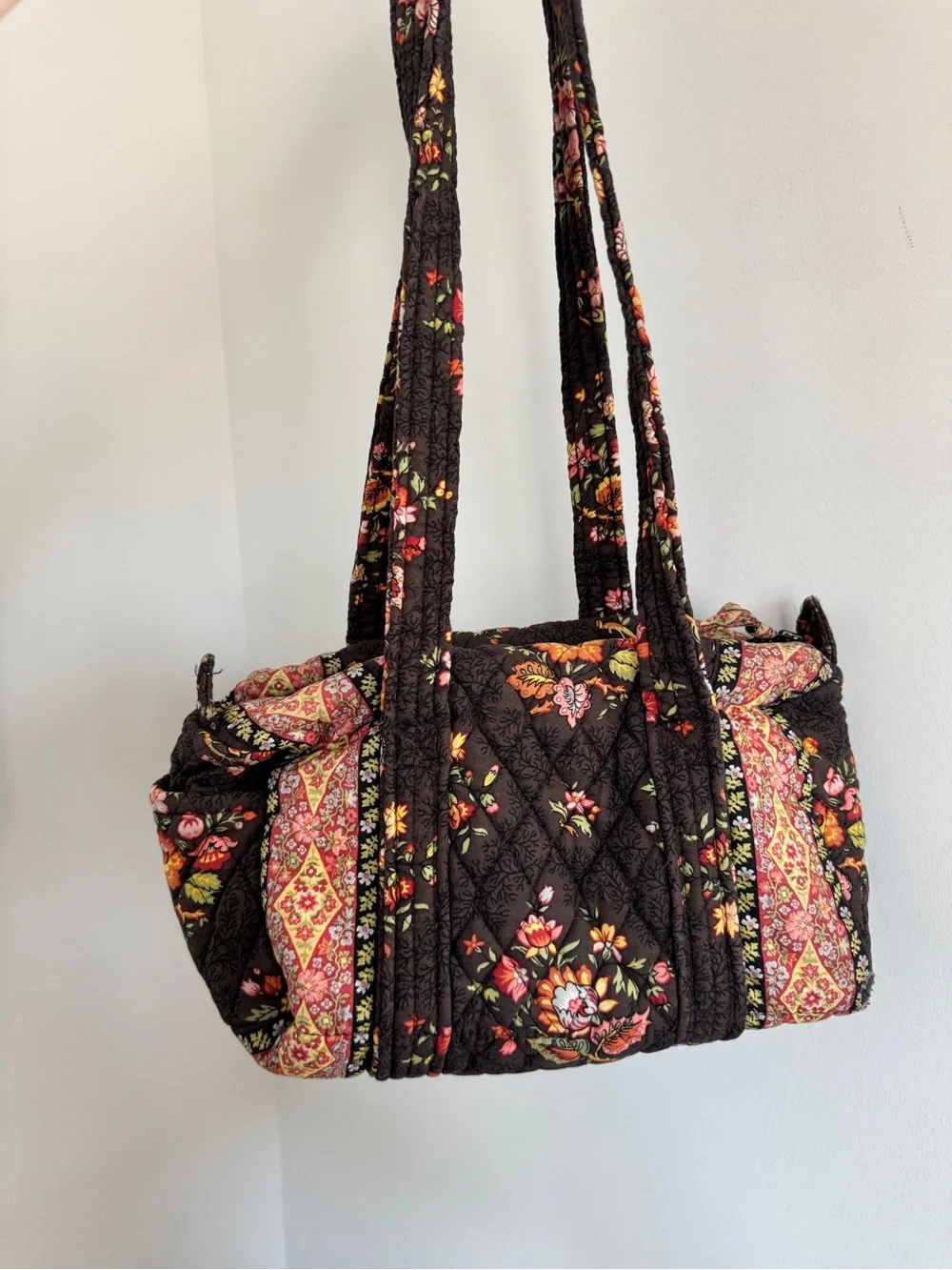 Vera Bradley Quilted Floral Shoulder Bag